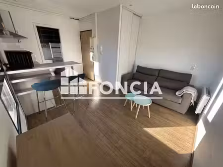 studio 1 pièce 17 m²