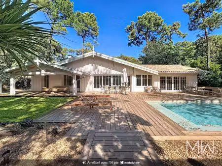 villa de luxe à vendre dans le quartier centre cap ferret