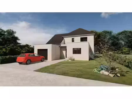 terrain avec maison neuve à vendre