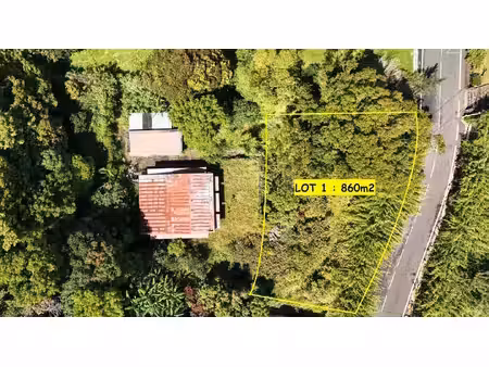 terrain constructible à vendre