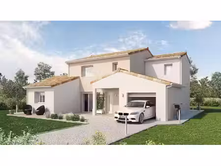 terrain avec maison neuve à vendre