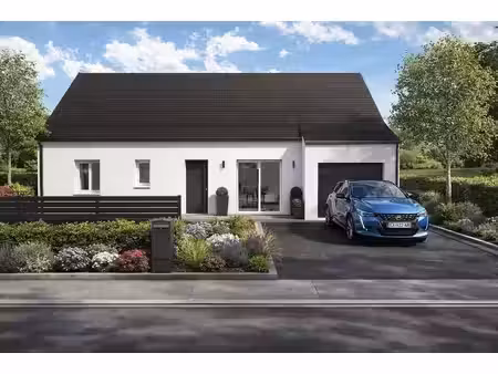 terrain avec maison neuve à vendre