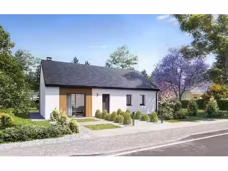 terrain avec maison neuve à vendre