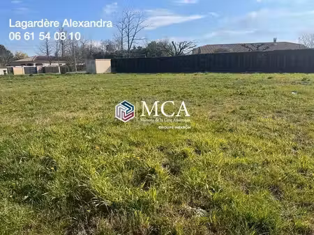 terrain constructible viabilisé à vendre