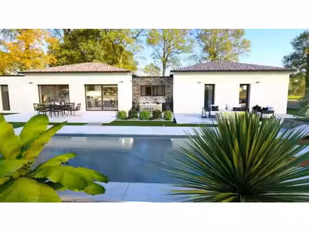 terrain avec maison neuve à vendre
