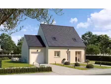 terrain avec maison neuve à vendre