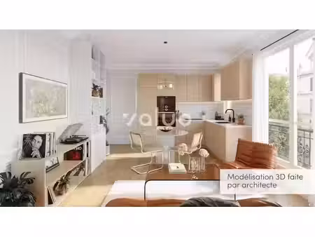 vente appartement 3 pièces 43 m² à paris 5ème (75005)  426 000 €