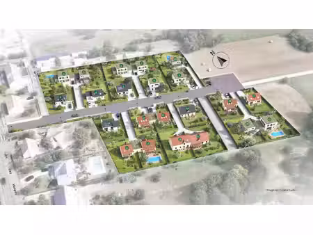 terrain constructible viabilisé à vendre