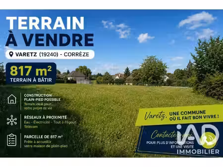 terrain constructible à vendre