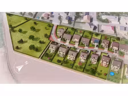 terrain constructible viabilisé à vendre