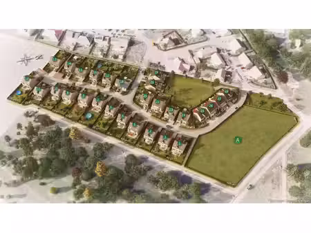 terrain constructible viabilisé à vendre