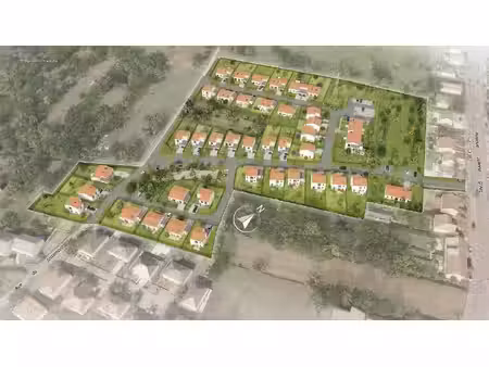 terrain constructible viabilisé à vendre