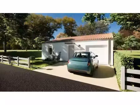 terrain avec maison neuve à vendre