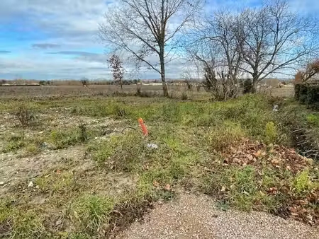 terrain constructible viabilisé à vendre
