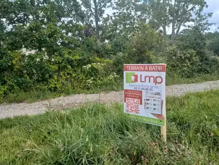 terrain constructible à vendre