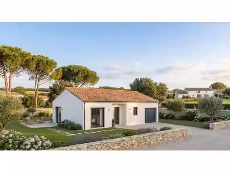 terrain avec maison neuve à vendre