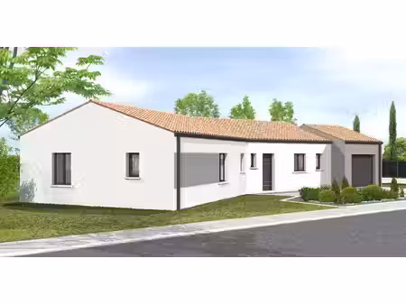 terrain avec maison neuve à vendre