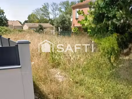 terrain constructible viabilisé à vendre