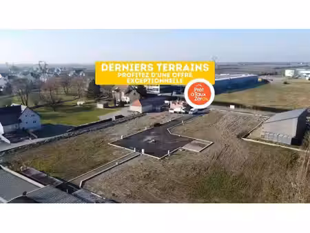 terrain constructible à vendre
