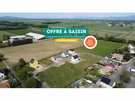 terrain constructible à vendre