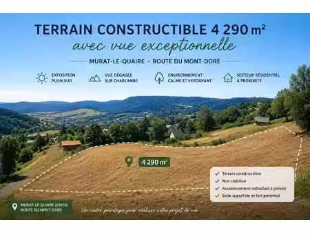 terrain à vendre