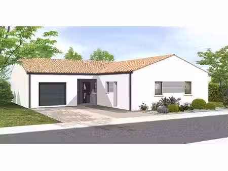 terrain avec maison neuve à vendre