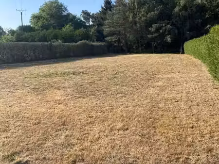 terrain constructible viabilisé à vendre