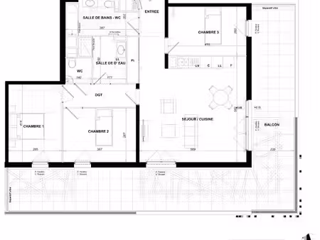 vente appartement 4 pièces 77 m² à antibes (06600)  510 000 €