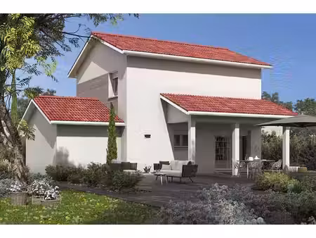 terrain avec maison neuve à vendre