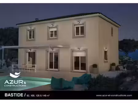 terrain avec maison neuve à vendre
