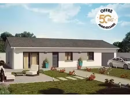 terrain avec maison neuve à vendre