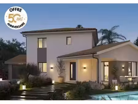 terrain avec maison neuve à vendre