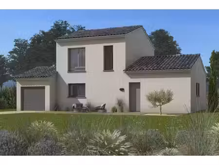 terrain avec maison neuve à vendre