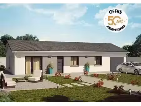 terrain avec maison neuf à vendre