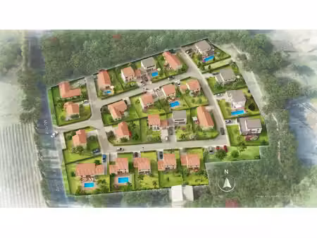 terrain constructible viabilisé à vendre