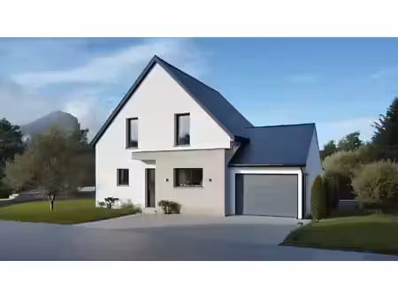 terrain avec maison neuve à vendre
