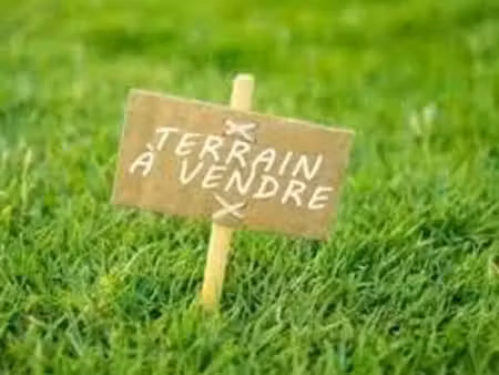 terrain constructible à vendre