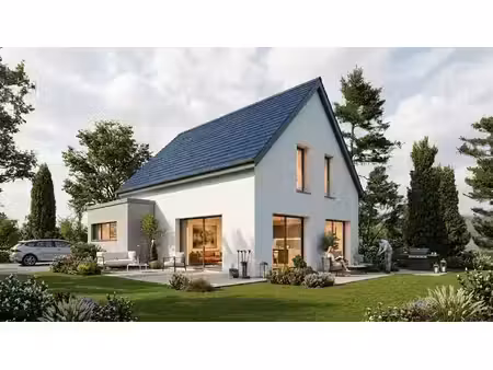 terrain avec maison neuve à vendre