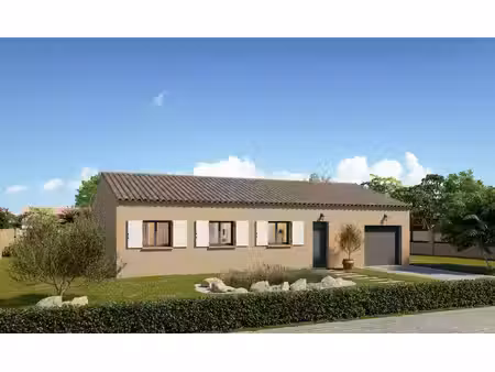 terrain avec maison neuve à vendre