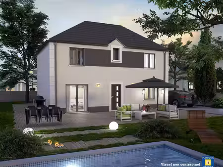 terrain avec maison neuve à vendre