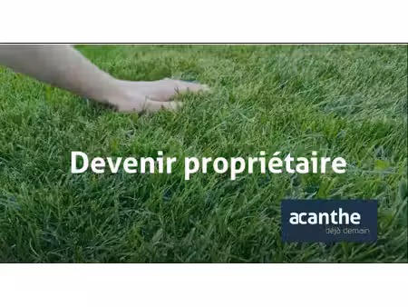 terrain constructible viabilisé à vendre