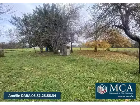 terrain constructible à vendre