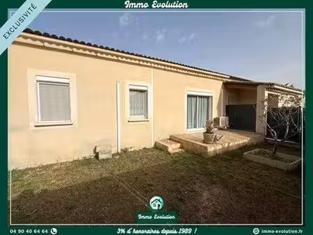 maison de plain-pied à vendre