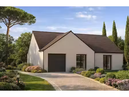 terrain avec maison neuve à vendre