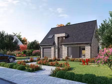 terrain avec maison neuve à vendre