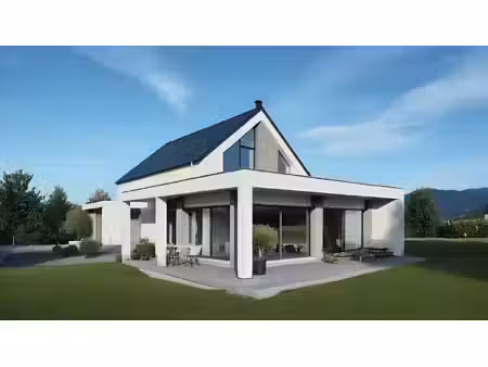 terrain avec maison neuve à vendre