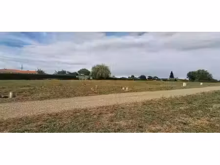 terrain constructible viabilisé à vendre