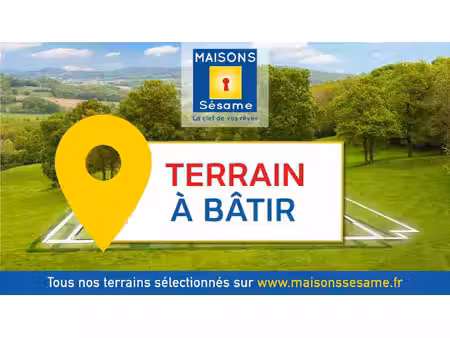 terrain constructible viabilisé à vendre