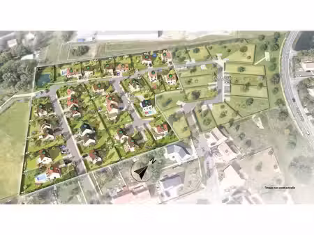 terrain constructible viabilisé à vendre