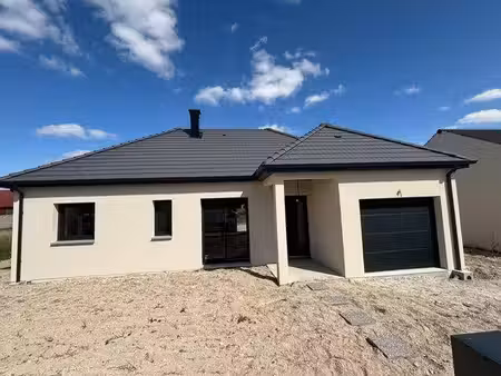 terrain avec maison neuve à vendre